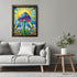 Posterizer 1 pcs-Aesthetic Trippy Mushroom Indie Poster-Abstract & Modern Art-Fantasy & Fiction Art-Living Room Bedroom Decor- UNFRAMED Wall Art...