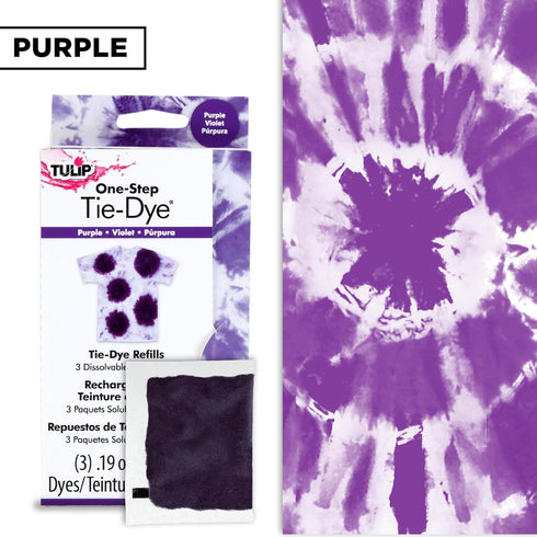 Tulip 29040 Tie Dye, Purple...