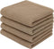 Homaxy 100% Cotton Waffle Weave Kitchen Dish Towels, Ultra Soft Absorbent Quick Drying Cleaning Towel, 13x28 Inches, 4-Pack, Tan...