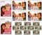 Clear Magnetic Picture Frames for Refrigerator School Locker, or Any Magnetic Surface 16 Pack Holds (2) 5 x 7 (4) 4 x 6 (10) 2.5 x 3.5 Exclusive P...