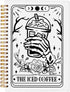 The Iced Coffee Tarot Journal Notebook - Coffee Lover Gifts, Tarot Lover Gifts, Gothic Skeleton Notebook, Witchy Journal, Witchy Gifts, Gothic Off...