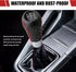 1 PC Car Shift Knob Head, 1.96 x 3.5 x 0.7 5 Speed Manual Shift Lever with Adapter Accessories, Leather Easy Grip Shift Knob Replacement, Universa...