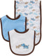 Little Me baby boys and bib burp cloth sets, Cute Puppies, One Size US...