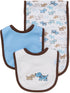 Little Me baby boys and bib burp cloth sets, Cute Puppies, One Size US...