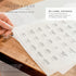 Modern Style White Spice Labels (no jars) by Paper & Pear - Oil Resistant Kitchen Pantry Labels - 1.25” Square Spice Labels Stickers - Durable Spi...