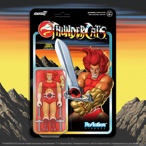 Super7 ThunderCats ReAction Figures Wave 06 - Mirror Lion-O Action Figure...