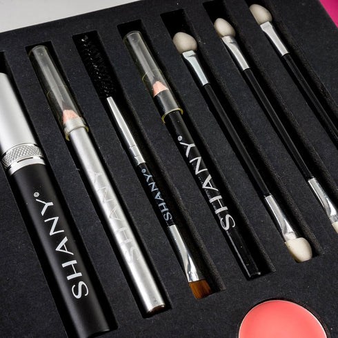 SHANY Beauty Book Makeup Kit All in one Travel Makeup Set - 35 Colors Eyeshadow, Eye brow, makeup blushes, powder palette,10 Lip Colors, Eyeliner ...