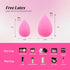 Fresh up™ | The Original Pink Beauty Blender Makeup Sponge, Super-Soft Foam Easily Blends Foundations, Powders, Blush Creams, Reusable, Washable, ...