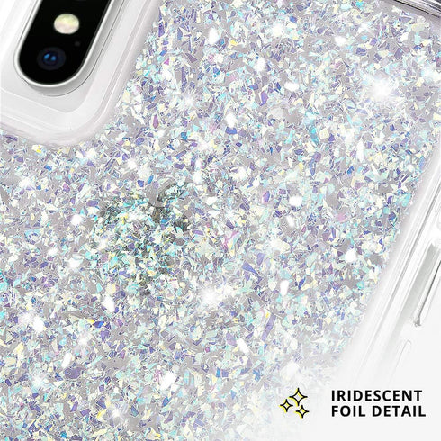 Case-Mate - iPhone XR Thermoplastic Polyurethane Case - TWINKLE - iPhone 6.1 - Stardust (CM037776)...