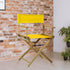 Casual Home Director Chair Canvas, 18.5"W x 16"D, Gold...