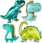 KatchOn Huge Dinosaur Balloons - 38 Inch, Pack of 4 | Dino Balloons for Baby Dinosaur Party Decorations...