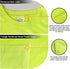 TCCFCCT Hi Vis Shirts for Men Class 3 High Visibility Shirt with Pocket, Short Sleeve Construction Work Shirts with Reflective Strips, Durable Ref...
