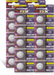 CR1225 3V Lithium Battery BR1225 1225 Replacement for Thermometer Calculator Medical Device Long Lasting Button Battery (20 Pack)...