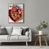 Posterizer 1 pcs-cute Valentine's themed heart shaped cookies poster -1-Romantic Art-Holiday Poster Collection-Gift for Couples boyfriend girlfrie...