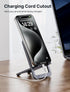 JSAUX Cell Phone Stand, Foldable Aluminum Adjustable Travel Phone Holder for Desk, Compatible for iPhone 15 14 13 12 11 Pro Max X Xr Samsung S22 S...