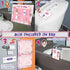 ATHENA FUTURES Potty Training Chart for Toddler, Girls, Sticker Chart for Potty Training, 4 Week Reward Chart, Certificate, Instruction Booklet, R...