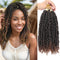 Ombre Brown Passion Twist Hair 10 Inch 6 Packs Passion Twist Crochet Hair for Black Women Pre Looped Short Passion Twist Hair Pre-twisted Bohemian...