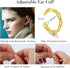 HAIAISO 18 Pcs Gold Ear Cuffs for Women Non Piercing Adjustable Ear Cuff Earrings Clip On Cartilage Helix Wrap Ear Jewelry Set...