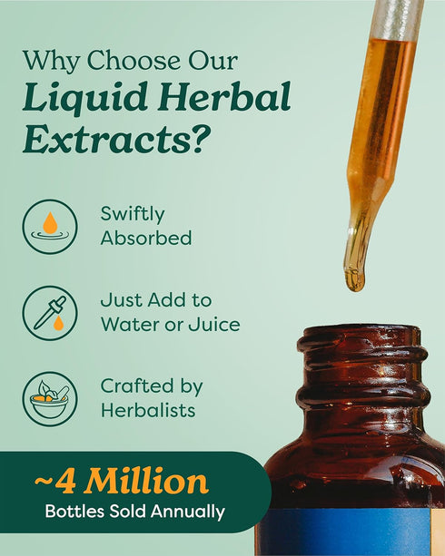 Herb Pharm Kava Root Liquid Extract to Reduce Stress and Promote Relaxation - 2 Ounce...