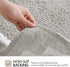 Madison Park Evan 100% Cotton Bathroom Rug Non Slip Backing-Luxrurious Tufted Plush Bath Mat Absorbent, Quick Dry, Spa Design Shower Room Décor, 2...