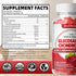 Glucosamine Chondroitin Gummies Sugar Free, Extra Strength Glucosamine Chondroitin Supplement for Natural Joint Support, Raspberry Flavored 120 Co...