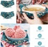 Cunhill Cotton Microwave Bowl Holders Bowl Hot Pads Heat Resistant Bowl Potholders Multipurpose Holders Quilted Bowl Cozy for Soup Bowl Hot Pads K...