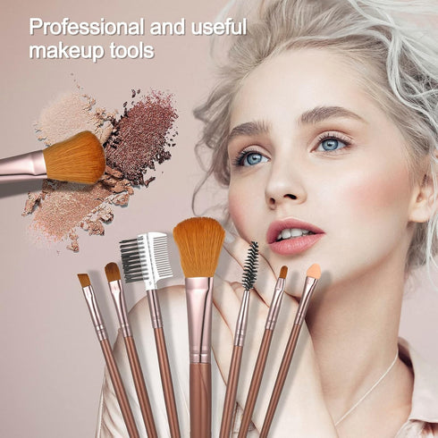 All in One Makeup Kit For Women Girls Teens Makeup set 16 Colors Eyeshadow Palette Foundation Eyeliner Contouring Stick Lip Gloss Eyebrow Mascara ...