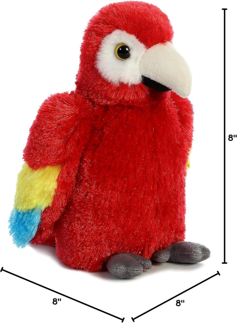 Aurora 8" SCARLET MACAW...