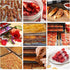 5 Pcs Silicone Dehydrator Sheets, Premium Non Stick Dehydrator Mats, Fruit Dryer Mesh for Food Dehydrator, 14x14 in...