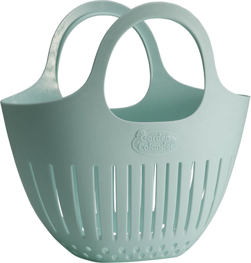 Hutzler Mini Colander garden basket, Small, Eggshell Blue...