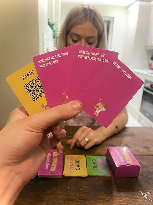 The Ultimate Couples Game: Best Couples Card Game for Date Night, Conversation Starters, Perfect for Boyfriend, Girlfriend, Husband, Wife - Valent...