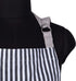 AMOUR INFINI Cotton Aprons for Women with Pockets Adjustable Strap and Waist Ties Printed Reusable Aprons for Baking, Cooking, Gardening (27.5 x 3...