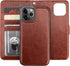 Bocasal Compatible with iPhone 12 & iPhone 12 Pro Wallet Case with Card Holder PU Leather Magnetic Detachable Kickstand Shockproof Wrist Strap Rem...
