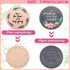 5 Sets Inspired Quote Embroidery Kit for Beginner Adult Motivational Embroidery Starter Kit Floral Cross Stamped Needlepoint Kit Embroidery Hoops ...
