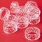 Factory Direct Craft Set of 12 Crystal Look Acrylic Napkin Rings for Table Decor | Clear Napkin Rings for Thanksgiving Dinners, Christmas Parties,...