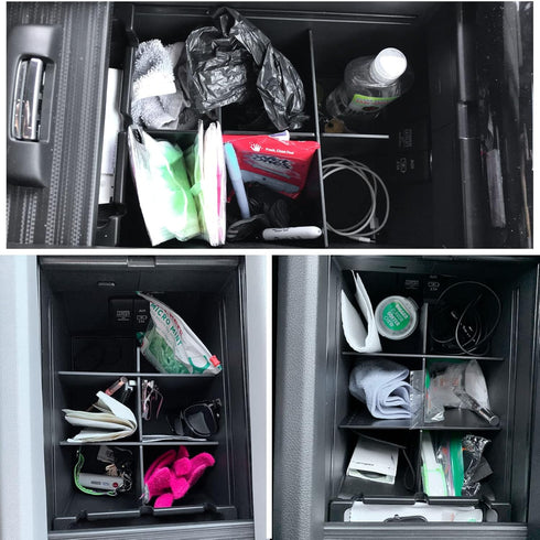 EDBETOS Center Console Organizer Insert Compatible with Honda Pilot 2016-2019 2020 2021 2022/ Ridgeline 2017-2023/ Passport 2019-2023 - Console Ac...