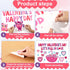 Valentine's Day Classroom Bulletin Board Decoration Let's Fall in Love Cut Outs Bulletin Board Set Valentines Love Heart Paper Cut outs Bulk with ...