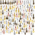 Glue on Bails, 100 Gram Mixed Tibetan Style Glue on Bails Pendants Alloy Flat Pad Bails Tag Charms Connector Hanger for Earring Necklace Jewelry F...