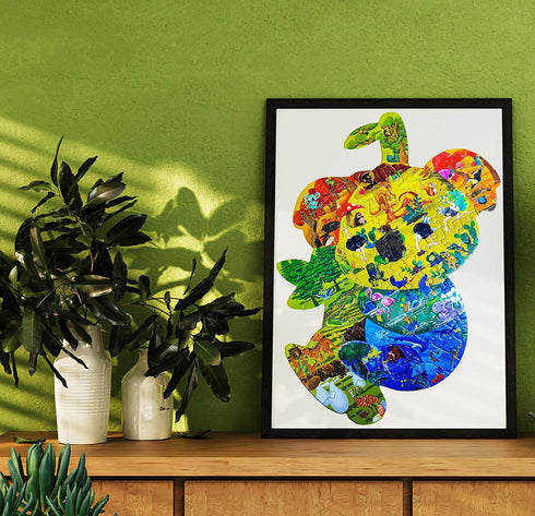 Puzzles for Kids Ages 4-8,8-10, 96 Piece Kid Puzzles Koala Animal Shape Jigsaw Puzzles Kids Learning Educational Toys Birthday for Boys Girls Ages...