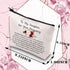 Pregnancy Daughter Makeup Bag with Waterproof Canvas and Zipper Closure...