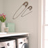 Collections-Etc Large Hanging Metal Safety Pins Laundry Room Wall Home Decoration - Set of 2 , Rustic...