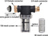 Garden Hose Filter, Sediment Filter Attachment for Pressure Washer Inlet Water, Inline Water Filter for Garden Hose with 40 Mesh and 100 Mesh Scre...