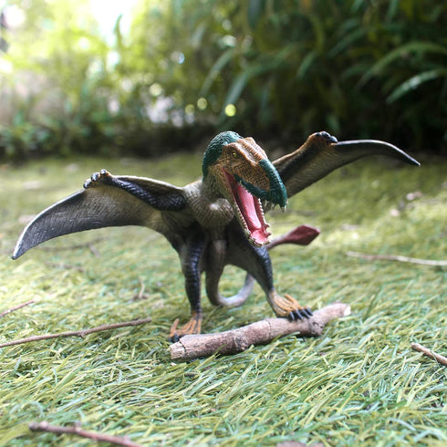 Pterodactyl Dinosaur Action Figures Realistic Flying Toy | Movable Mouth | Pteranodon Dino Toys | Pterosaur Model Toys | Cake Toppers Dinosaur Toy...