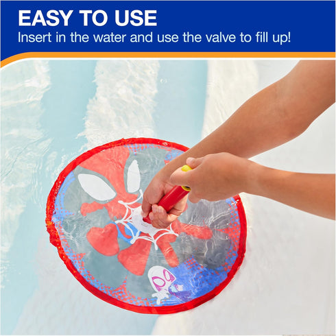 Swimways Marvel Spidey Aqua Shield Blaster, Swimming Pool Accessories & Kids Pool Toys, Spidey Party Supplies & Water Toys for Kids Aged 4 & Up...