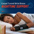 FEATOL Wrist Brace for Carpal Tunnel, Adjustable Night Wrist Support Brace with Splints Right Hand, Large/X-Large, Hand Support for Arthritis, Ten...