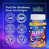 Sugar Free Sleep Gummies for Adults - Extra Strength 6mg Melatonin Gummy, Natural Sleeping Gummy for Adults, Kids, Orange Flavored, Vegan, Non-GMO...