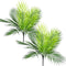 Artificial Palm Plants, Plastic Tropical Palm Tree Shrubs Fake Greenery Decor for Outdoor Indoor Home Garden Verandah Party Wedding Table Centerpi...