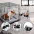 Kennel Water Bowl Hanging, ShineMe 2 Pack Stainless Steel Food and Water Bowl for Dog Cage, Crate, Kennel Bowls Mountable for Medium and Small Dog...