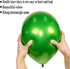 Metallic Green Balloons 50pcs 12 Inch Double Layer Chrome Green Balloons for Wedding, Birthday Party Decoration...