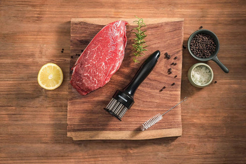 Meat Tenderizer Tool Stainless Steel Needle Ultra Sharp 24 Blades Tenderizer Tool for Tenderizing Beef Chicken Steak Veal Pork...